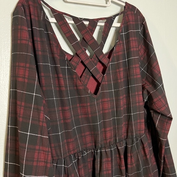 Torrid Mini Georgette Skater Dress - Picture 6 of 10